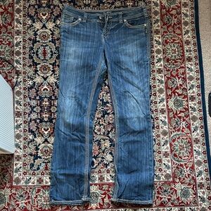 Silver Jeans Dark Blue Denim